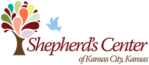 shepherd's center of kansas city logo multi color